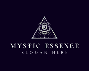 Mystical Moon Eye logo design