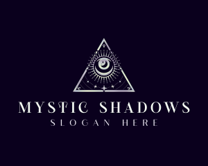 Mystical Moon Eye logo design