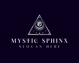 Mystical Moon Eye logo design