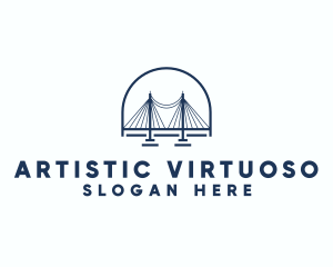 Blue Bridge Architecture logo design