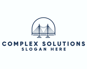 Blue Bridge Architecture logo design