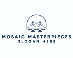 Blue Bridge Architecture logo design