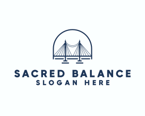 Blue Bridge Architecture logo design