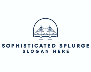 Blue Bridge Architecture logo design