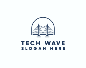 Blue Bridge Architecture logo design