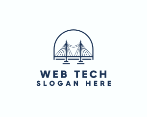 Blue Bridge Architecture logo design