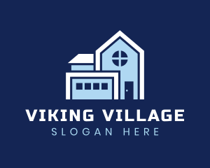 Village House Property logo design