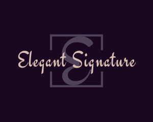 Elegant Brand Firm logo design