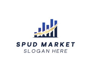 Stock Market Graph logo design