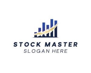 Stock Market Graph logo design