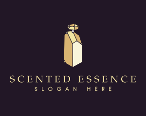 Crystal Perfume Bottle logo design