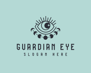 Mystical Eye Bohemian logo design