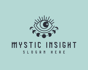 Mystical Eye Bohemian logo design