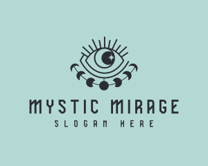 Mystical Eye Bohemian logo design