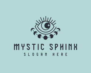 Mystical Eye Bohemian logo design