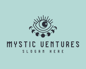 Mystical Eye Bohemian logo design