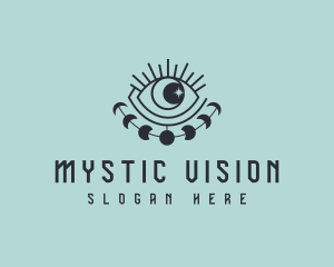 Mystical Eye Bohemian logo design