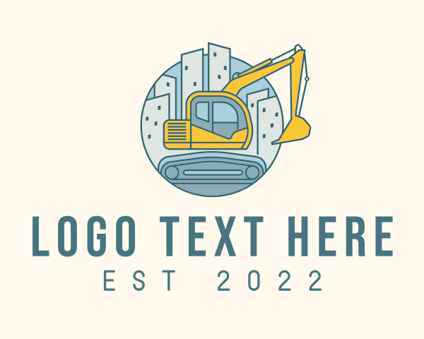 Heavy Machinery logo example 3