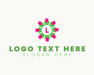 Tulip Wreath Decor logo