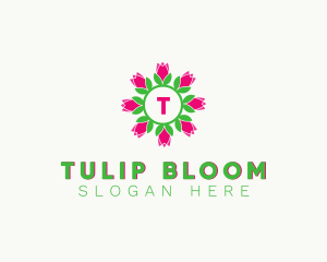 Tulip Wreath Decor logo