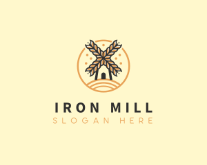 Flour Mill Farm logo design