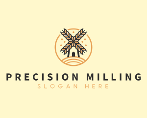 Flour Mill Farm logo design