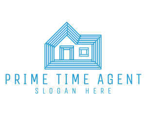 Modern House Property logo design