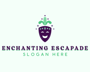 Festive Masquerade Mask logo