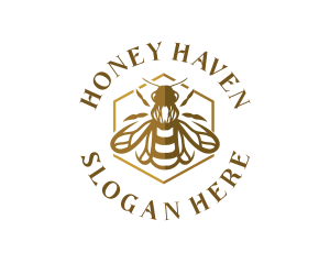 Honey Bee Wings logo design