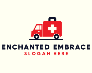 Medical Emergency Ambulance logo design