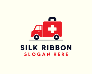 Medical Emergency Ambulance logo design