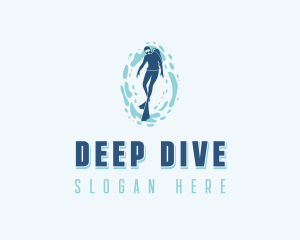 Athletic Scuba Diving logo design