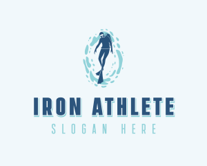 Athletic Scuba Diving logo design