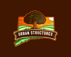 Connecticut Oak Field logo design