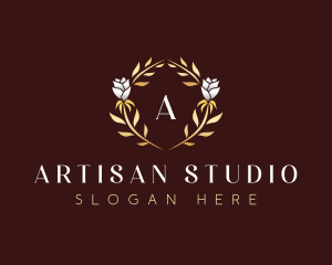 Floral Crest Boutique logo design