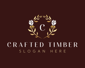 Floral Crest Boutique logo design