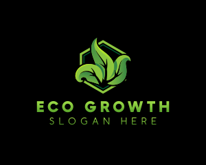 Plant Garden Leaf logo design