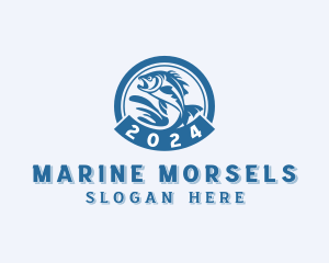 Fish Seafood Fishery logo design