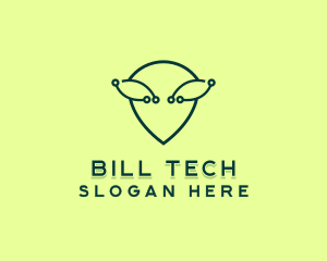 Alien Cyber Tech logo design