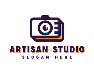 Camera Photoshoot Photographer logo design