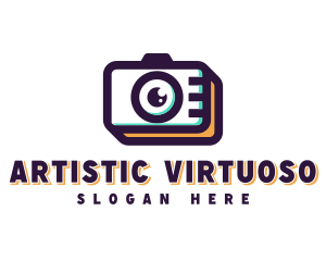 Camera Photoshoot Photographer logo design