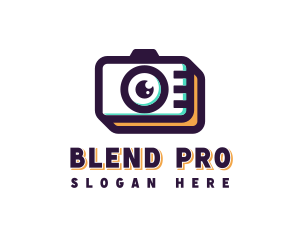 Camera Photoshoot Photographer logo design