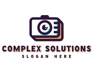 Camera Photoshoot Photographer logo design