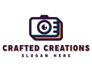 Camera Photoshoot Photographer logo design