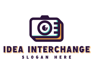 Camera Photoshoot Photographer logo design