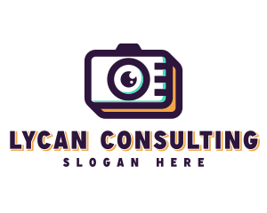 Camera Photoshoot Photographer logo design