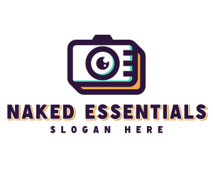 Camera Photoshoot Photographer logo design