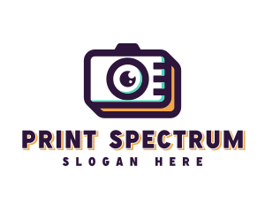 Camera Photoshoot Photographer logo design