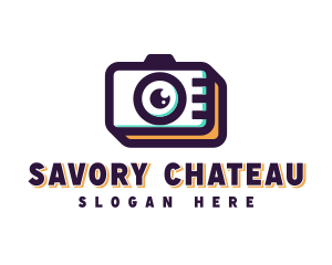 Camera Photoshoot Photographer logo design