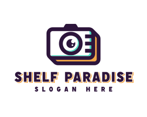 Camera Photoshoot Photographer logo design